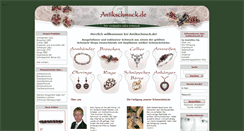 Desktop Screenshot of antikschmuck.de
